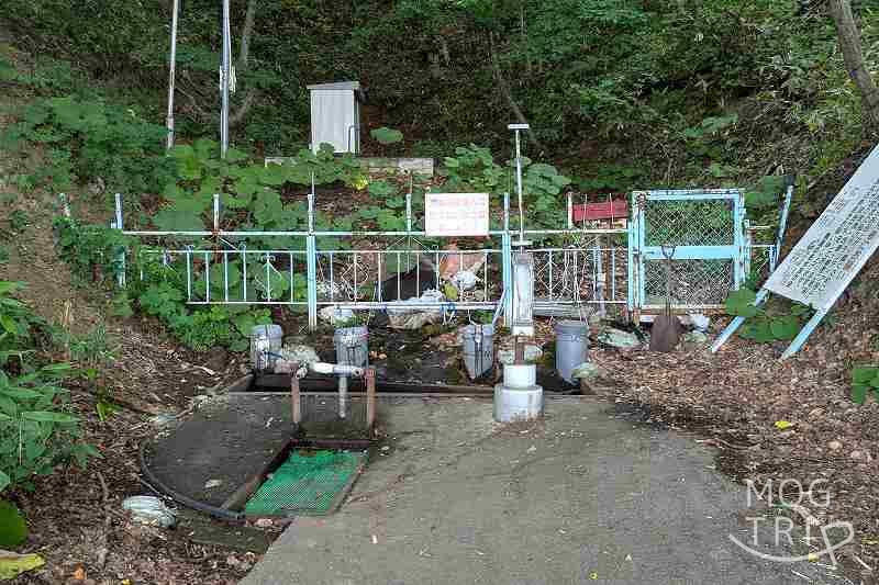 馬追の名水「施設全景」