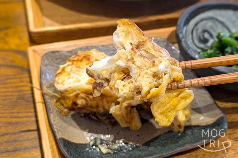 カフェ木蓮の「玉子焼き」