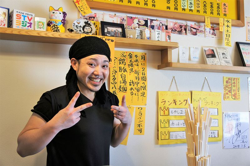 ラーメン豚丼処二代目けけけの店主「村井さん」