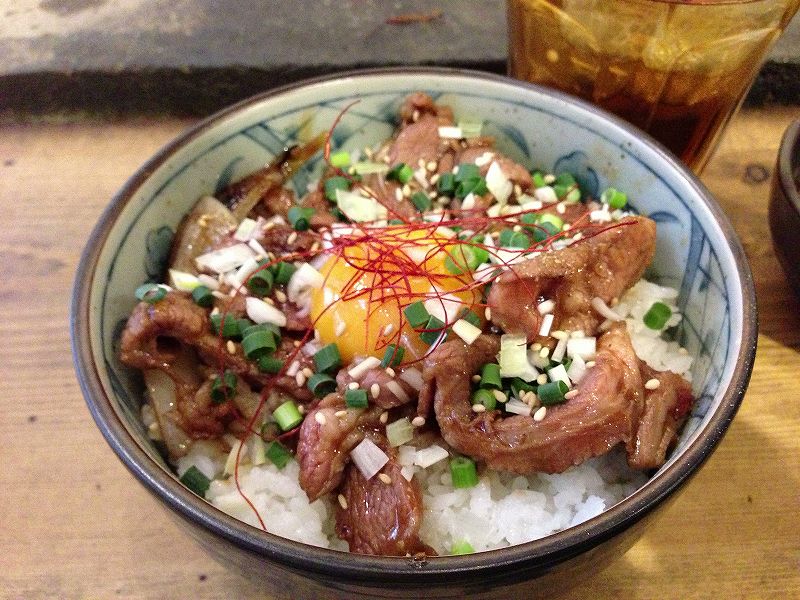 士別バーベキューのサフォーク丼