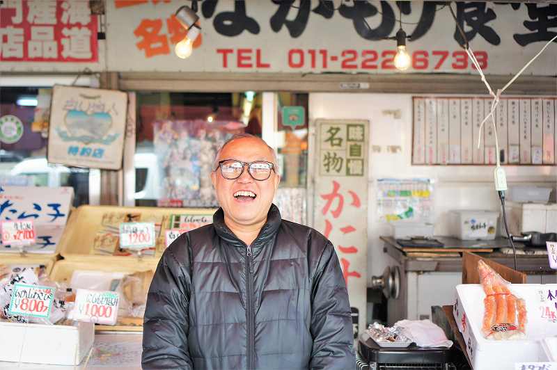 ながもりの店主 三浦さん