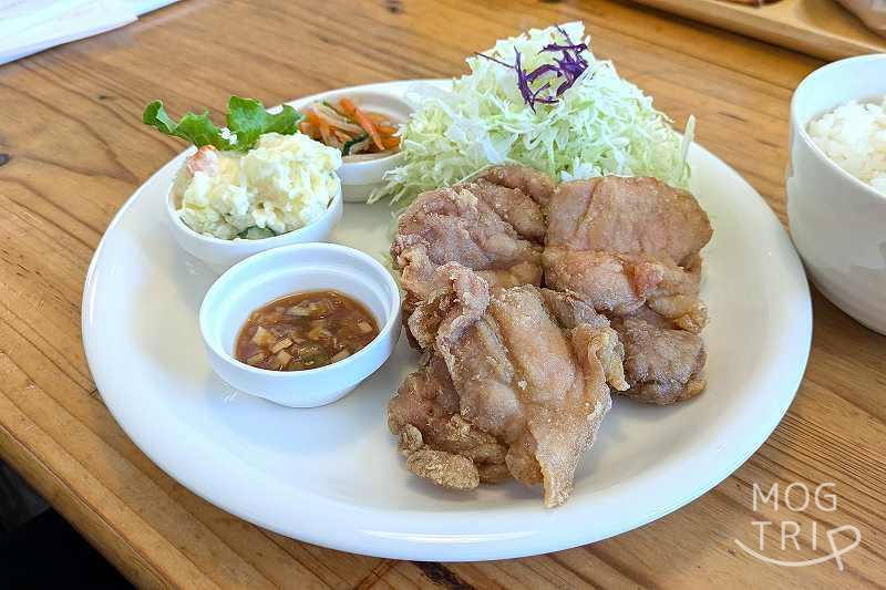 チキンペッカーの平日限定「から揚げプレート」