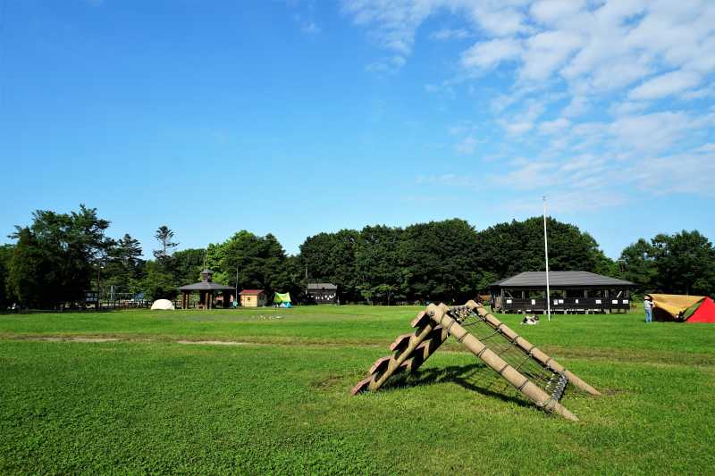 「江別市森林キャンプ場」の全景