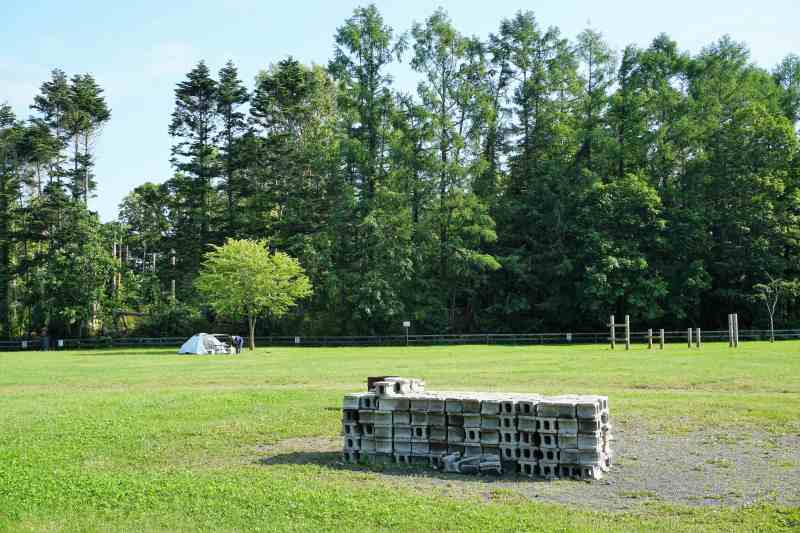 江別森林キャンプ場 の ブロック