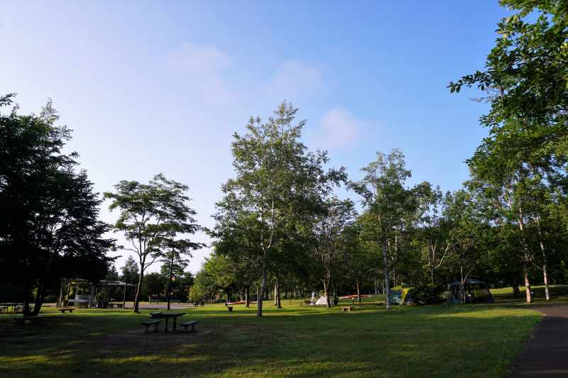 「柏木地区レクリエーション施設」の全景