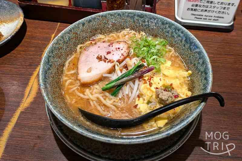 一粒庵の「元気のでるみそラーメン」
