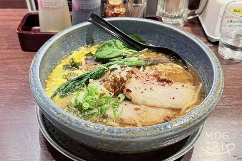 一粒庵の「元気のでるみそラーメンDX」