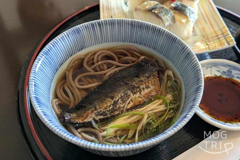 「にしん棒寿司・そばセット」