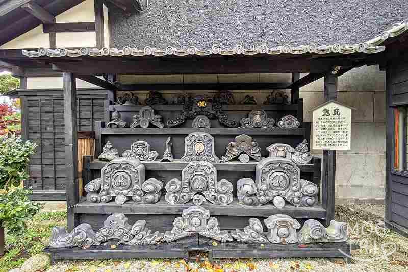 小樽貴賓館の当時の「鬼瓦」