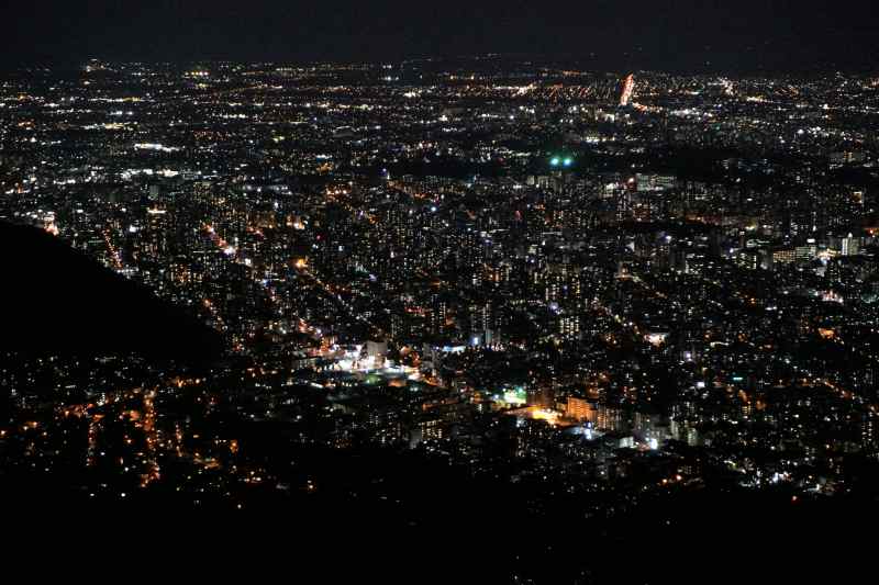 札幌の夜景