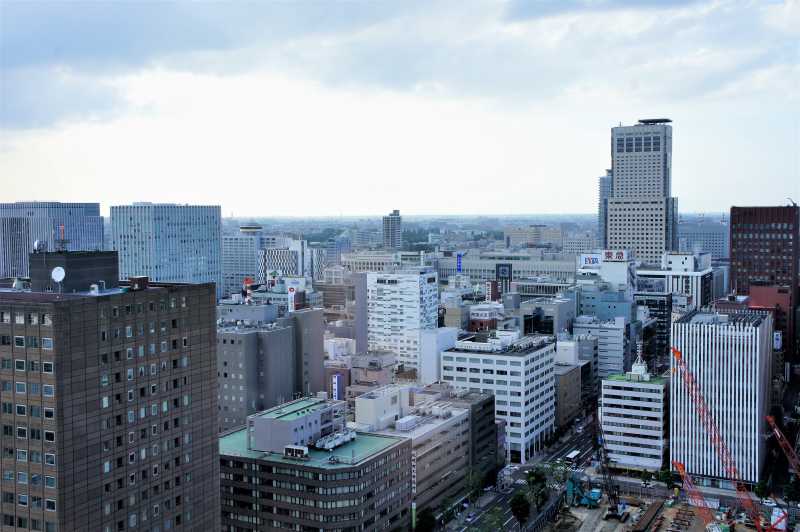 テレビ塔　北側の風景