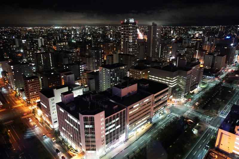 テレビ塔からみた 南側の夜景