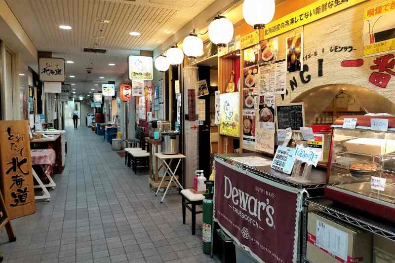 北農ビル地下　グルメストリート