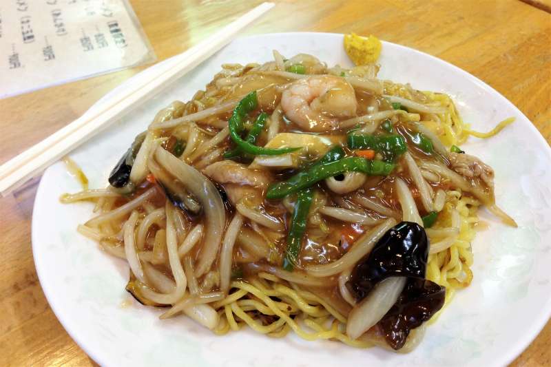 中華食堂 桂苑　あんかけ焼きそば