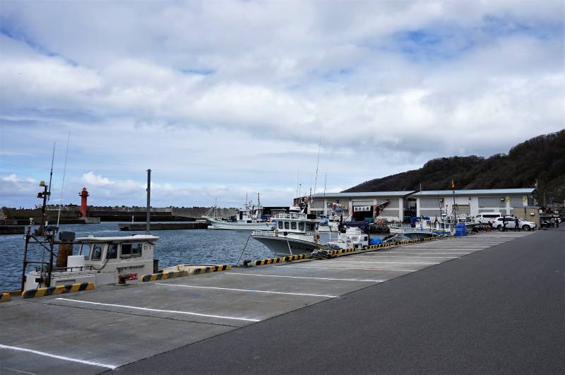 浜益ふるさと朝市　駐車場