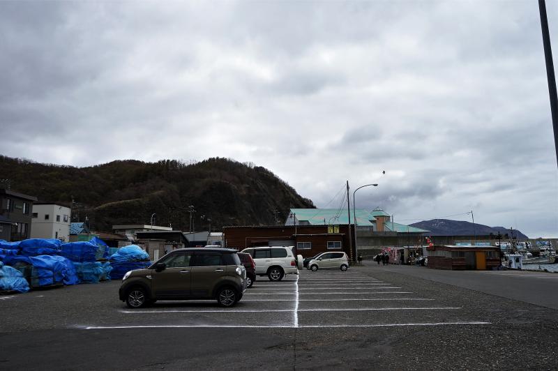 浜益ふるさと市場　駐車場