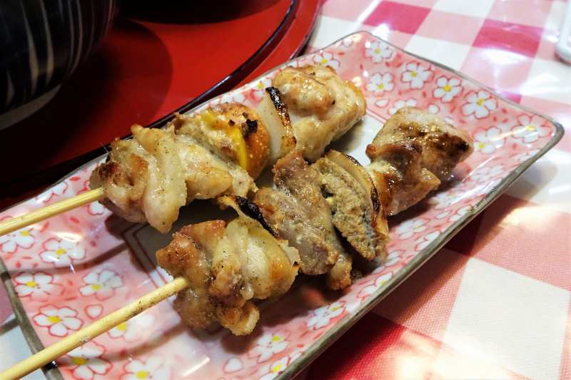 「たつみ」の美唄焼き鳥