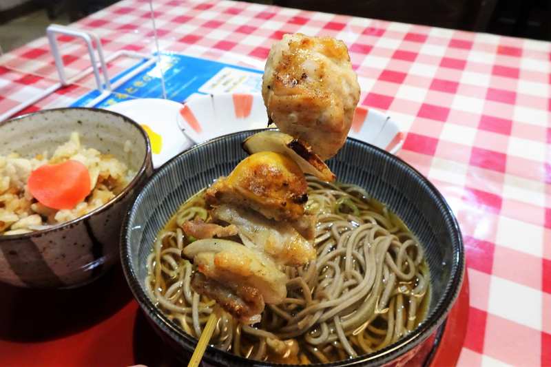 やき鳥たつみ の「美唄焼き鳥」