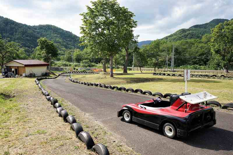 みかさ遊園キャンプ場のゴーカート