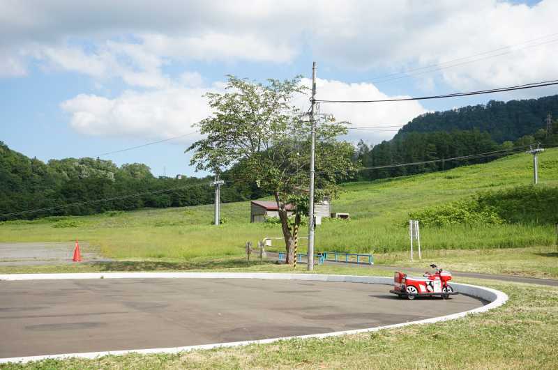 みかさ遊園キャンプ場のバッテリーカー