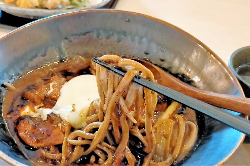 蕎麦さとやまのカレー南蛮