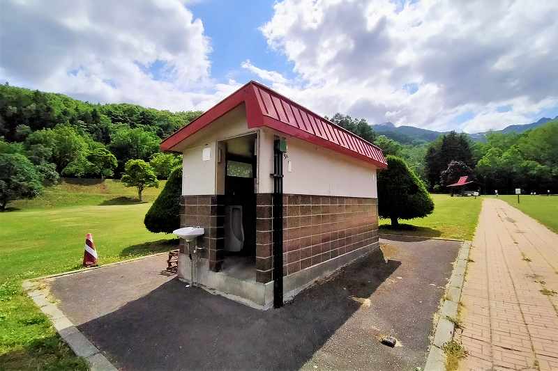 山部自然公園太陽の里のトイレ