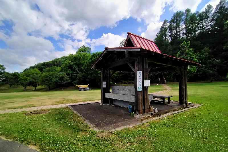 山部自然公園太陽の里の炊事場