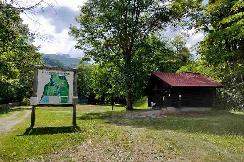 山部自然公園太陽の里のテントサイト