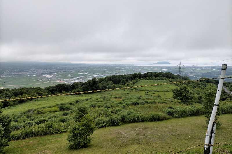 きじひき高原キャンプ場から見た景色