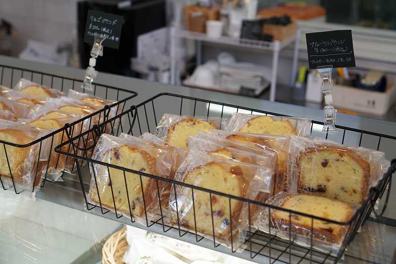 岩瀬牧場のパウンドケーキ