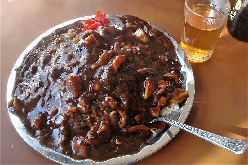 マルトマ食堂のホッキカレー