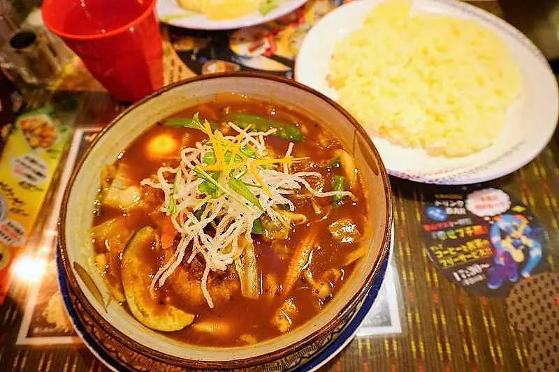 マジックスパイス札幌本店の「ハンバーグ」