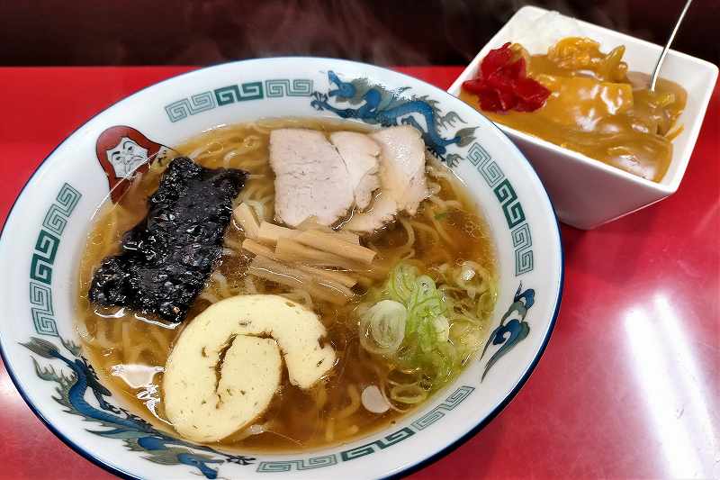 だるま軒の醤油ラーメン