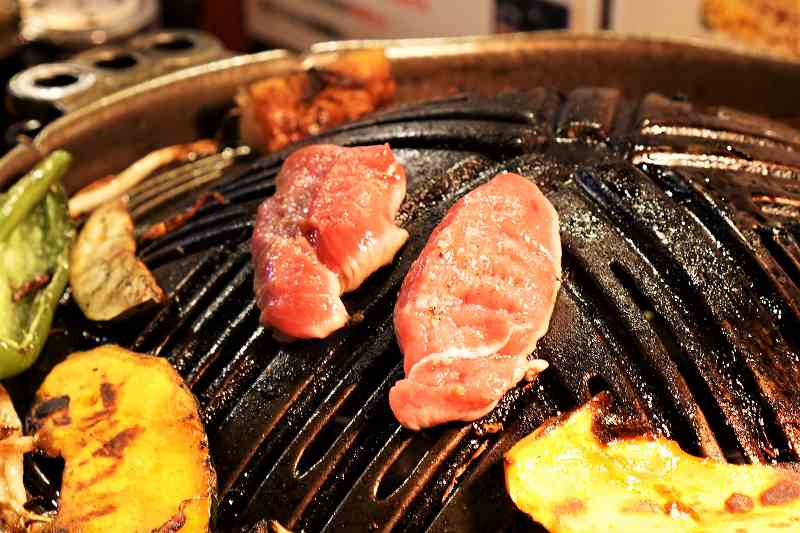 夜空のジンギスカンの北海道産羊肉