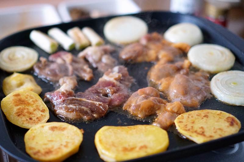 夜空のジンギスカンの味付けジンギスカン