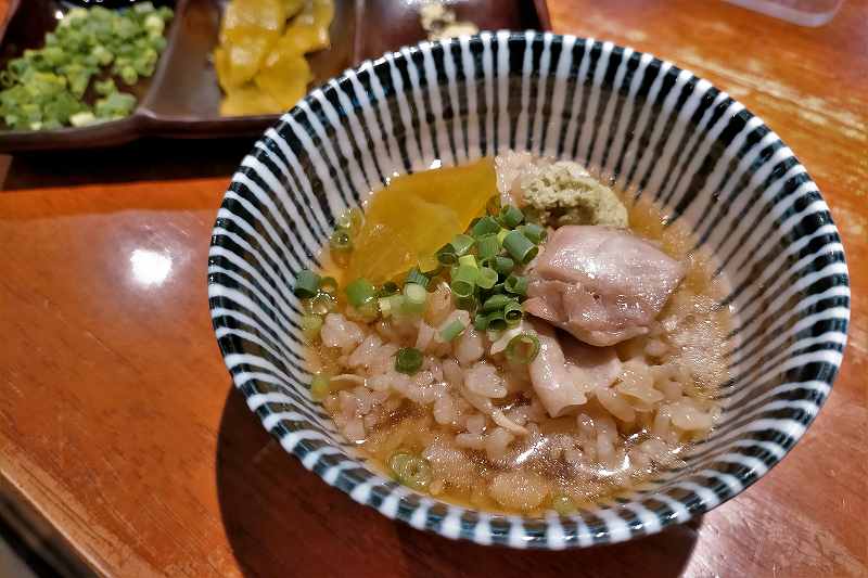 串鳥の釜めし お茶漬け風