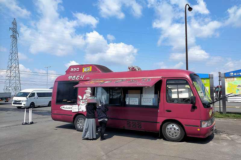 くいしんぼう道の駅店　移動販売車外観