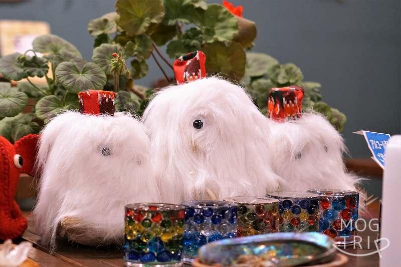 イエティキッチンの「イエティの人形」