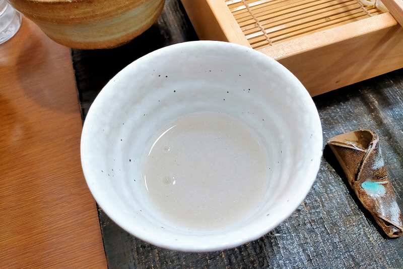 手打ち蕎麦きむら　そば湯