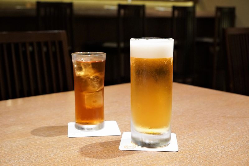 かわむら出汁茶　ビール＆ウーロン茶