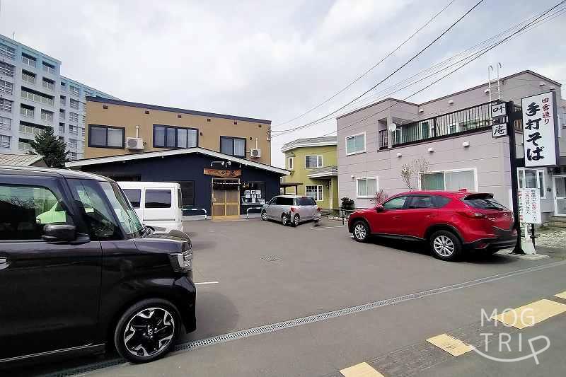 そば処 叶庵　駐車場