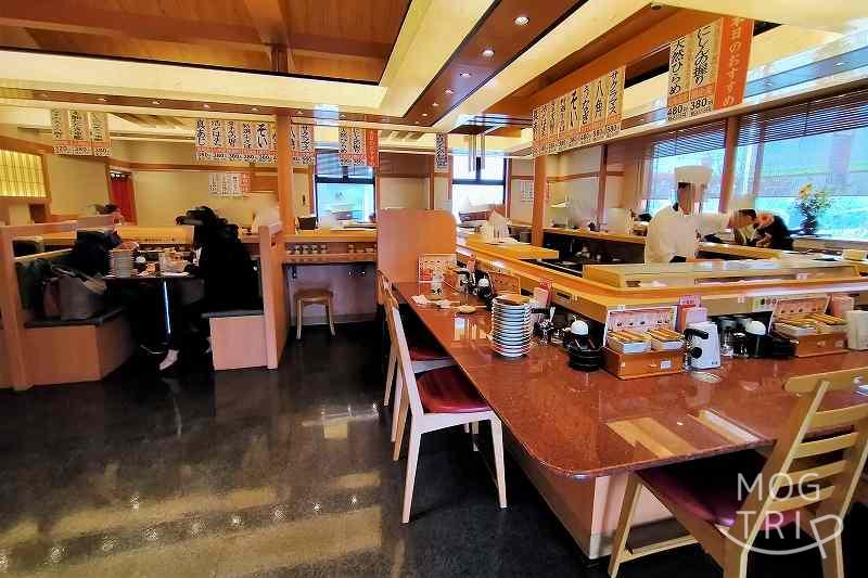 回転寿し和楽　山鼻店　店舗内観