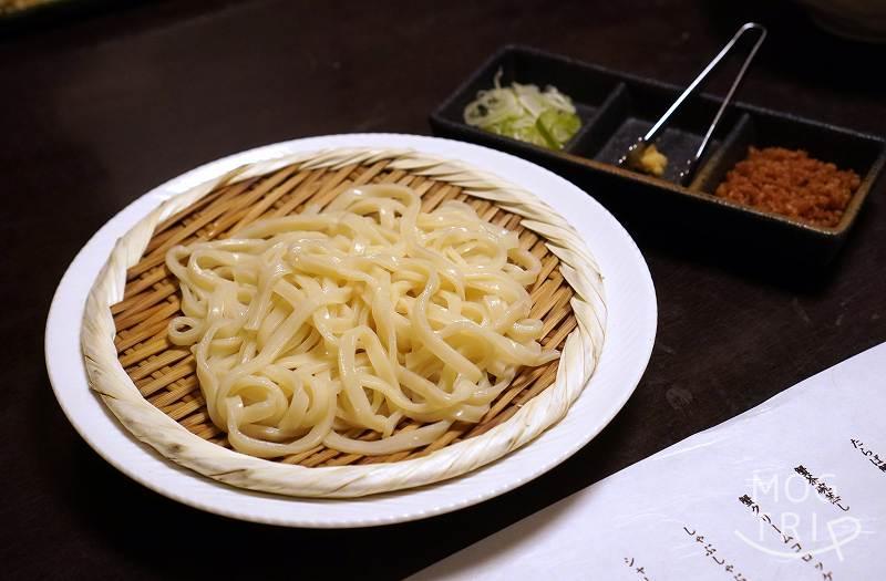 札幌「氷雪の門」〆のうどん