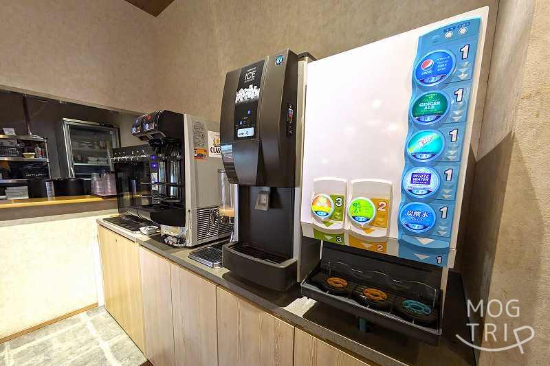 札幌海鮮丼専門店「すしどんぶり」ドリンクバーのソフトドリンク