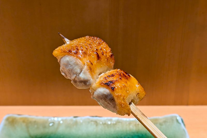 焼鳥ひげぼうずの「焼き鳥・胸肉」