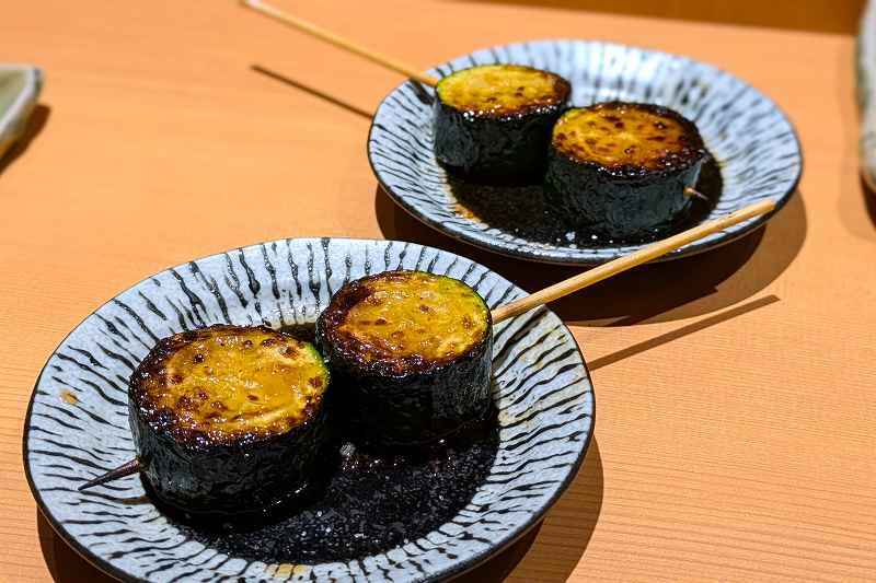 焼鳥ひげぼうずの「ズッキーニ」