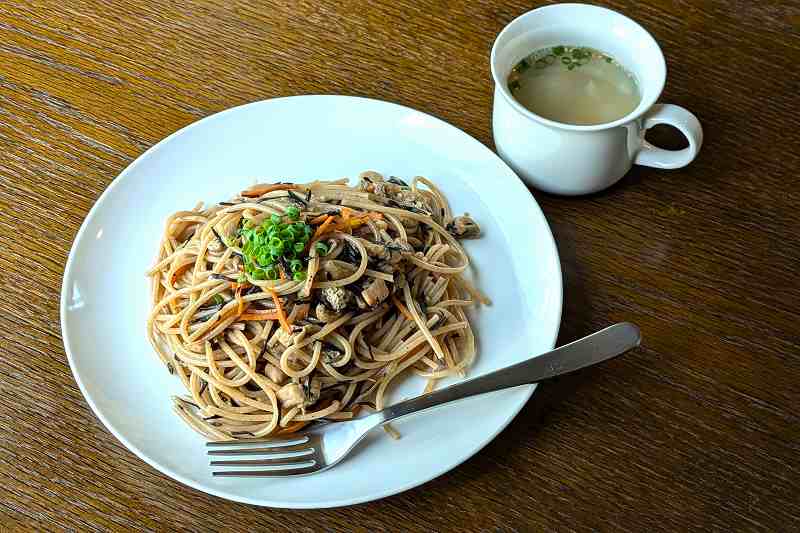 カフェ心麦「ディンケル小麦のパスタ」