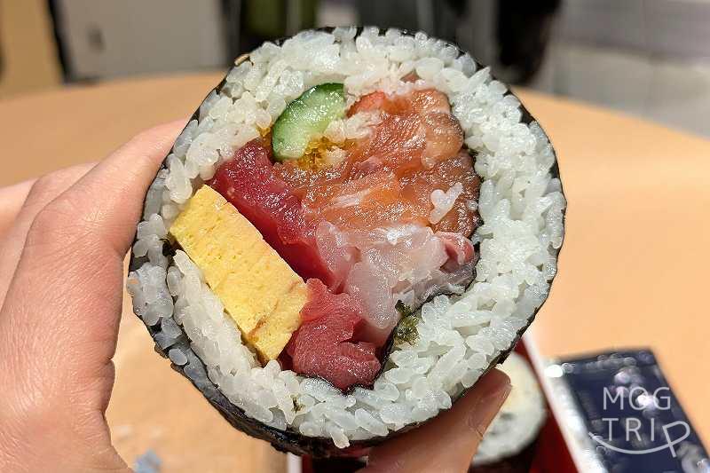 さっぽろうおいちの「海鮮巻ハーフ」