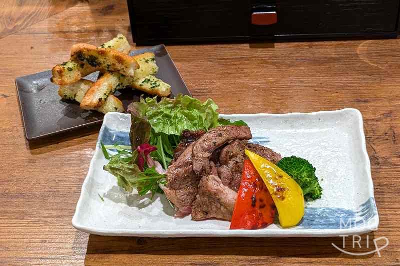 炉あぺおいの「厚切り生ラムジンギスカン」