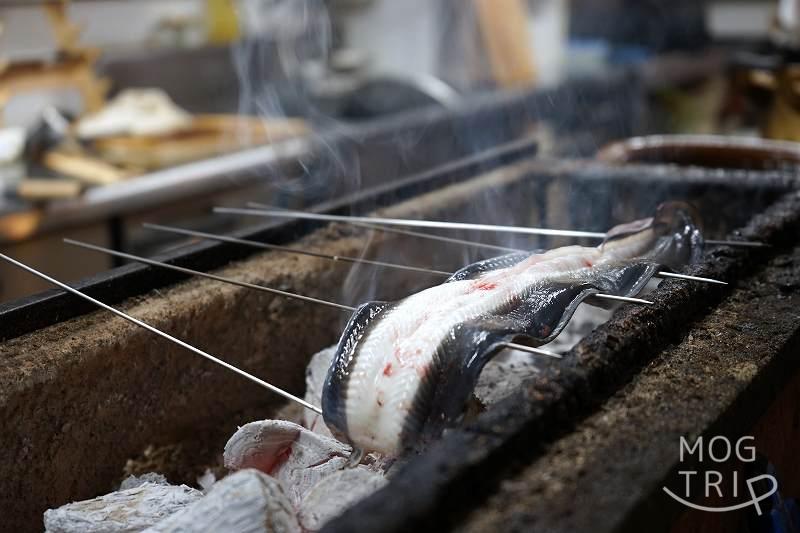 鰻のしゅうかの「地焼き」